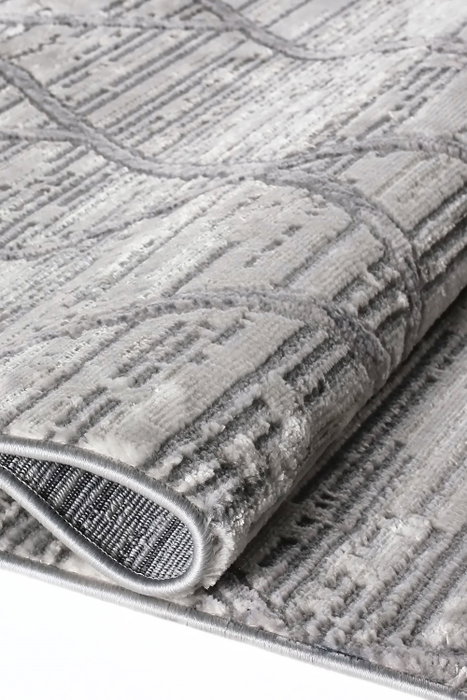 Conceptum Alfombra Motto 4587 Gris 80 x 150 cm Conceptum Alfombra Motto 4587 Gris 80 x 150 cm